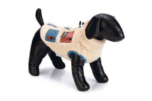 Beeztees Hundemantel Teddy beige, Farbe:beige, Größe:40 cm