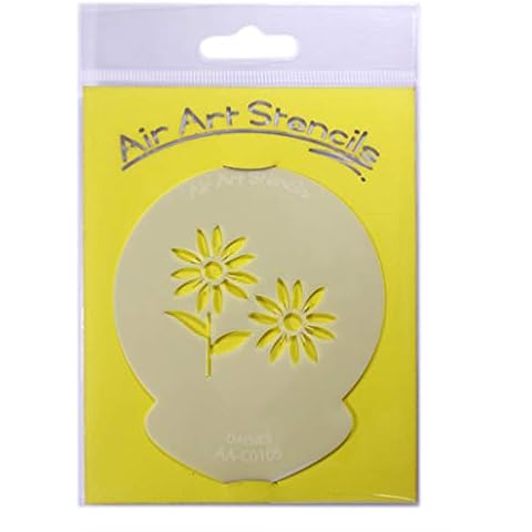 Daisies Cupcake Stencil Reusable & Flexible for Cakes & Crafts Cover