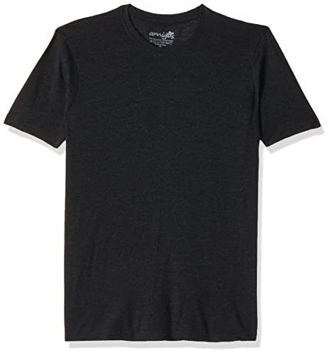 Image of AMIGOS Men's Solid Regular Fit T-Shirt