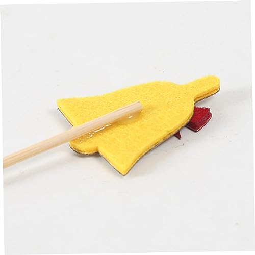 Abaodam 10 Pcs decoração de bolo de natal topo de bolo árvore de natal enfeite de árvore de natal es