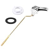 MA STRAP Universal Side Mount Toilet Handle Tank Flush Lever Replacement Handle, Chrome Finish Toilet Handle in 0.62-0.67” (Diameter)