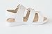 Vokamara Big Girls Fashion Strap Sandals Summer Shoes X-White 25