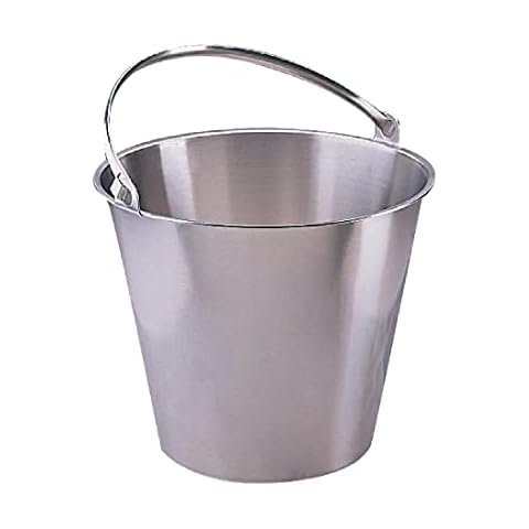 Seau en acier inoxydable Jantex 12L Cover