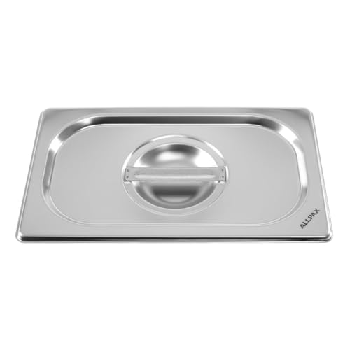 Allpax Couvercle pour récipient GN 1/4 en acier inoxydable, sans découpe de cuillère