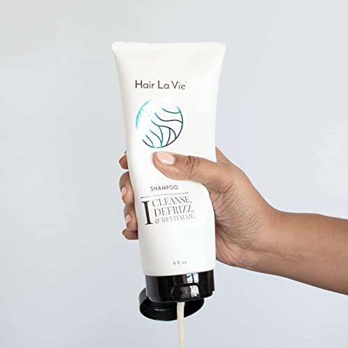 Hair La Vie Shampoo For Growth, Volume & Scalp Health | Naturally-Derived With Tea Tree & Peppermint Oil Plus Keratin & Saw Palmetto | Sulfate & Paraben Free | 9 Fl Oz. #TOP4