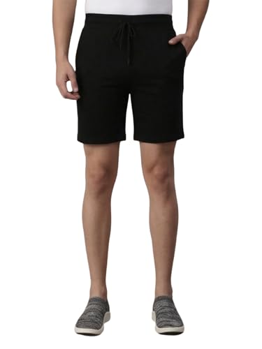 Image of Lux Cozi Men's Cotton Regular Fit Solid Shorts with Side Pockets | Shorts for Men | Pack of 1