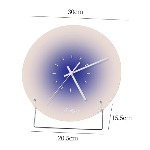 Horloge pour salon et bureau avec support en acier - 3
