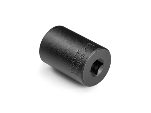 Image of TEKTON 3 /8 Inch Drive x 23 mm Semi-Deep 12-Point Impact Socket | SID14323