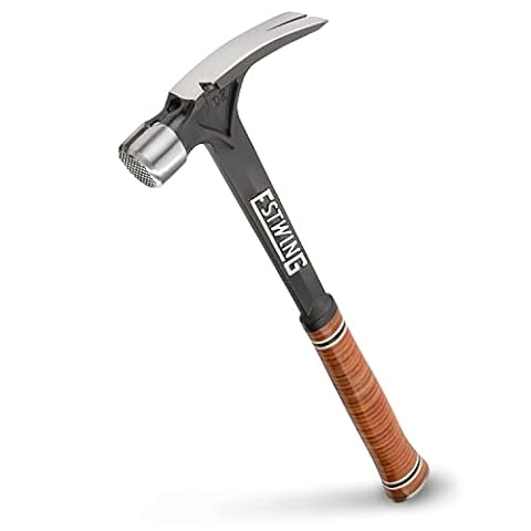 Estwing E19SM Ultra młotek ramowy, skóra, frezowany, 540 g