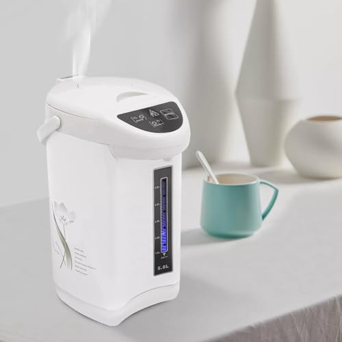 Hervidor Eléctrico Acero Inoxidable 4L Blanco miniatura 2