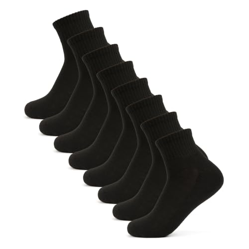 Fruit of the Loom Women's Everyday Basics Socks, Ankle - 8 Pack - Black | Multi Pack, All-Day Comfort With Stretch Fabric, Enhanced Support, And Secure Construction For Everyday Performance - image 1
