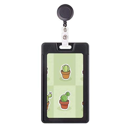 Porte-badge rétractable cactus : stop aux badges perdus