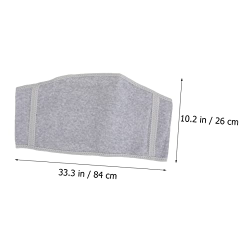 Faja lumbar de bambú KOMBIUDA soporte para cintura gris claro miniatura 4