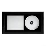 Options d'affichage : conçu dans un souci de polyvalence, le cadre est livré avec un dos en MDF et des crochets muraux pour un affichage facile de votre couverture de CD préférée en orientation portrait ou paysage.