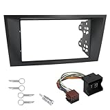 autoradio ford mondeo 6006e 🎨 Colore: Nero Sound Way Kit di Montaggio per autoradio 2 DIN Supporto Mascherina Radio Compatibile con Ford Mondeo 2002-2006