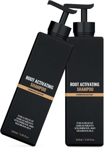2PC Spartan Root Activator Shampoo,Hair Regrowth Conditioner Mane Strengthening Root Activating Shampoo Repair Conditioning with Natural Hair Growth ﻿