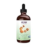 NOW Foods Solutions, Organic Argan Oil, Certified Organic and 100% Pure, 'Gold of Morocco' Multi-Purpose Oil, 4-Ounce