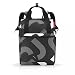 Produktbild Reisenthel JS1033 Allrounder R Large Rucksack Tasche aus hochwertigem Polyestergewebe in der Farbe Signature Bold Grey grau mit 23 Liter Volumen - geräumiges Hauptfach und verstellbare Schultergurte