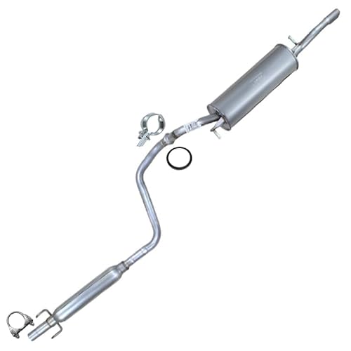 Northeastern Exhaust | Direct Fit Resonator & Muffler Exhaust System Kit Compatible for Toyota Echo 2000-2003 1.5L | Free Gasket and Clamps Included | Automotive Replacement Part
