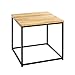 Produktbild HAKU Möbel Beistelltisch, eiche, schwarz, 45 x 45 x H 45