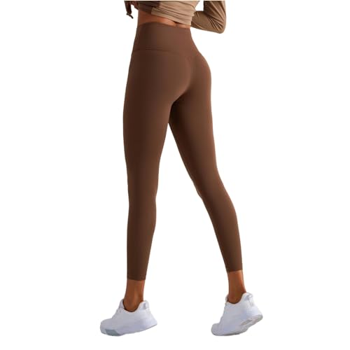 Leggings de yoga à sensation nue pour femmes en taille haute M-XL