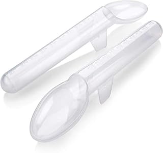 Calibrated Medicine Spoon for Kids, Baby & Toddler - (Pack of 2)