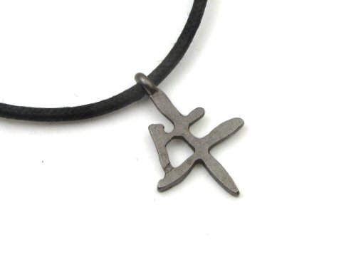 Creative Ventures Jewelry Year of The Ox Chinese Horoscope Pewter Pendant on Adjustable Cord Necklace