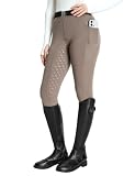 FitsT4 Sports Women's Full Seat Riding Tights Active...