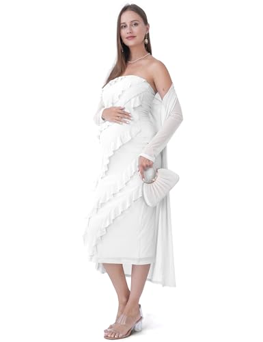 maternity dresses strapless