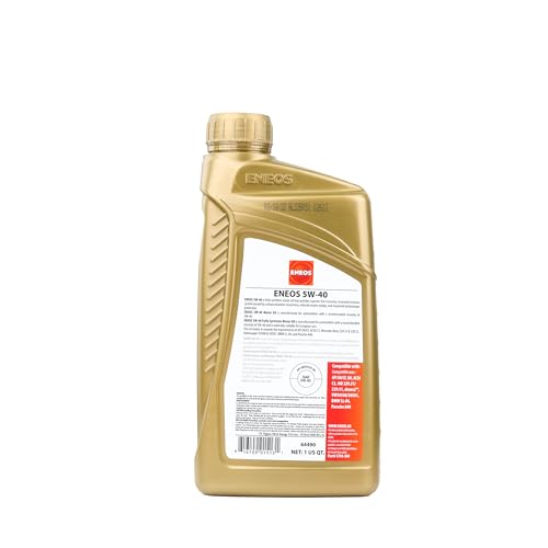 ENEOS Aceite Motor Sintético 5W-40 1 Quart 12 Pack miniatura 6