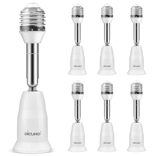 Prolongateur de douille de lampe standard E27 pour diffusion lumineuse