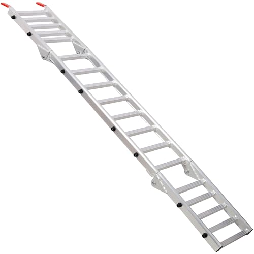 Rampa de Aluminio 1400 LBS/Par para Motocicleta/ATV miniatura 1