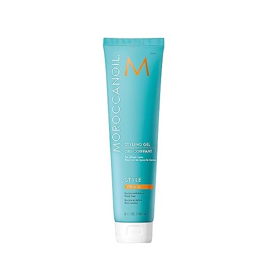 Moroccanoil Styling Gel, Strong, 6 Fl Oz