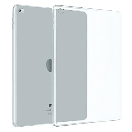 Okuli Transparent Skyddande Skal Silikon Omslag Fall För Apple iPad Air 2 i Klar