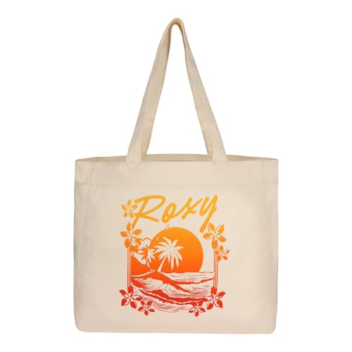 Image of Roxy Cotton Tote Bag | Everyday Carry | Beach | Travel | Vacation | Reusable | Lightweight