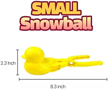 Miniatura 3 de ROUGH & RAW, Herramienta para hacer bolas de nieve con mango para peleas de bolas de nieve para niños y adultos, fabricante de bolas de nieve de