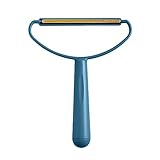Portable Lint Remover Manual Epilator Pet Fur Hair Lint Remover for Clothes Carpet Couch , Reusable Lint Rollers Shaver Cleaner Fabric Pilling Lint Remover (Blue)