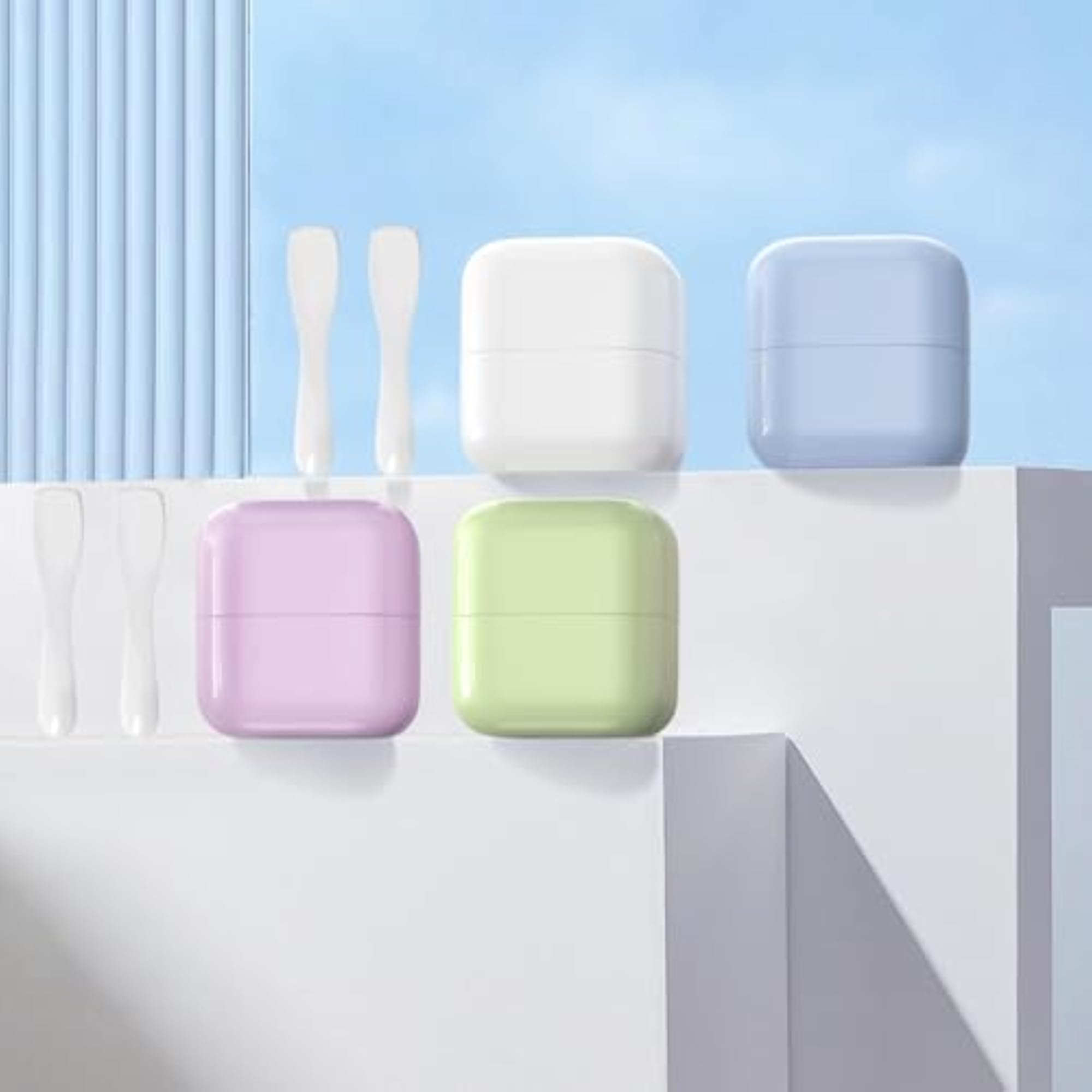TSA Approved 1oz Leak-Proof Travel Containers, 4 Pack
