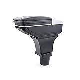 " 【COMPATIBILIDAD】 Adecuado para KIA Picanto 2014 2015 2016 2017 2018, Cajas de almacenamiento de la consola del centro de Armrest Center es muy útil para la conducción de larga distancia y revivir la fatiga del conductor.