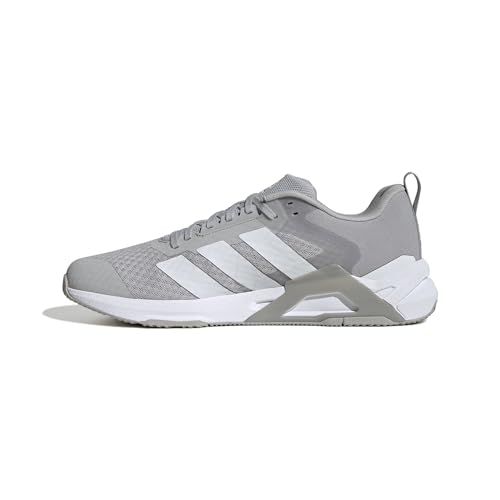 Adidas Men's Dropset Vario Training, Grey/White/White, 8.5