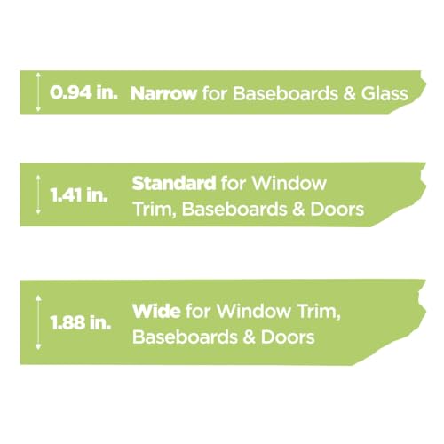Scotch 3m 1-.50in Paintersft. Masking Tape For Hard-To-Stick Surfaces 2060-1.5A