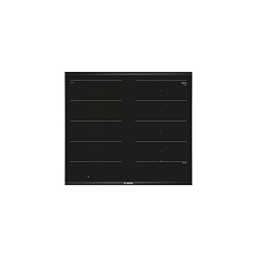 Bosch PXX675DC1E hobs Placa de inducción (Negro, Acero inoxidable, Integrado, Vidrio...