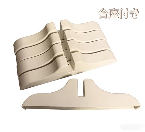Lumlisve パーテーション 間仕切り 6連 天然木 ラタン 手作り 折りたたみ式 高さ150/180cm 台座付き 自立式 完成品 目隠し 衝立 軽量 コンパクト収納 (ブラウン, 180cm) [4]