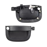 AKOUFALL Manija Puerta Exterior Coche Manija Negra Izquierda Y Derecha para Kia para Bongo K2700 K2900 82650-4E000 82660-4E000 Coche Manija Puerta(1 Pcs Right)