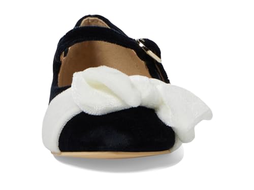 Janie and Jack Girl's Velvet Bow Flats (Toddler/Little Big Kid) Ballet2