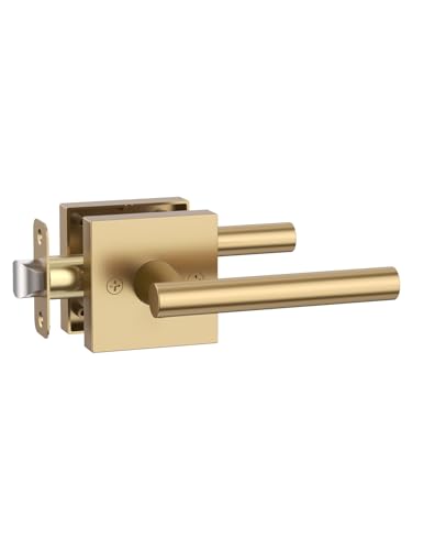 Asidrama 10 Pack Champagne Bronze Passage Interior Door Handles