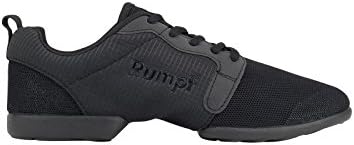 Rumpf Mojo Dance Sneaker Black Men Women Lightweight Breathable mesh