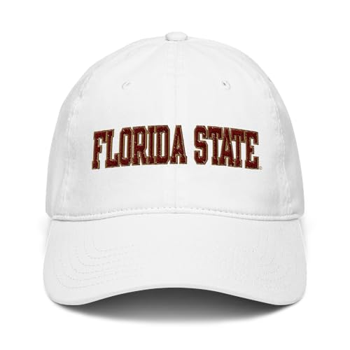 Gorra blanca béisbol ajustable Florida State Seminoles miniatura 2