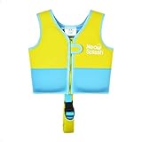 Kinder Mädchen Junge Schwimmlernweste, Schwimmhilfe Schwimmen Jacket für Kleinkinder Alter 1-6 mit Einstellbare Sicherheits Straps (KS-GB, 3-6)