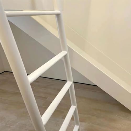 Egress Ladder for Basement Window Well - Wall Mounted Metal Ladder, Easy Install 42in for Home Loft, Attic, Dorm Bed Access, Sturdy & Safe Climbing Solution